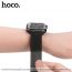 Ремешок для Apple Watch HOCO WA03 Ремешок из миланской стали серии Simple beauty (38-41 мм, черный)