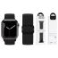 Ремешок для Apple Watch HOCO WA05 Jane Eyre series sliding buckle ultra-thin nylon strap (42-49 мм, black)