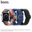 Ремешок для Apple Watch HOCO WA05 Jane Eyre series sliding buckle ultra-thin nylon strap (42-49 мм, black)