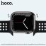 Ремешок для Apple Watch HOCO WA08 Flexible series honeycomb silicone strap (38-41 мм, black)