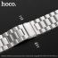 Ремешок для Apple Watch HOCO WA10 Grand series three-bead steel strap (38-41 мм, silver)