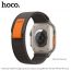 Ремешок для Apple Watch HOCO WA14 Original series nylon strap (38-41 мм, black with gray)