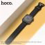 Ремешок для Apple Watch HOCO WA15 Flexible series 8-character buckle solid color silicone strap (42-49 мм, black)