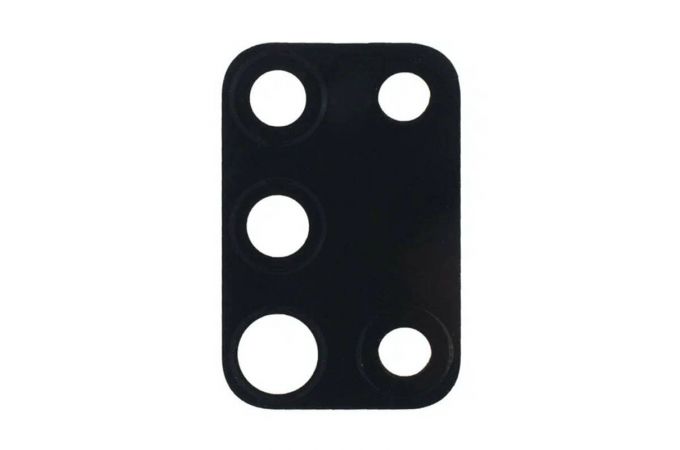 Стекло камеры для Samsung A315F Galaxy A31 + рамка (черный)