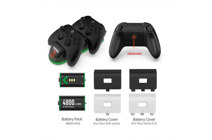 Зарядная станция X-BOX DOBE TYX-1623X X-Series S / X / X-One черный