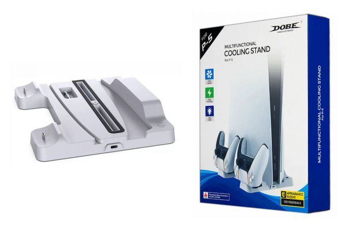Охлаждающая станция DOBE PS5 TP5-1507 мультифункциональная белая