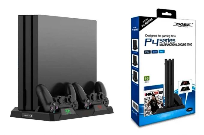 Охлаждающая станция DOBE PS4 TP4-18119 мультифункциональная черный