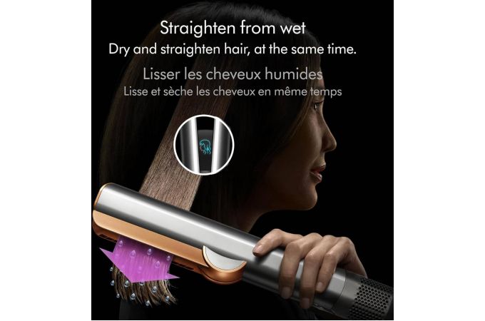 Фен выпрямитель для волос DYSO HT01 без кейса (фиолетовый)