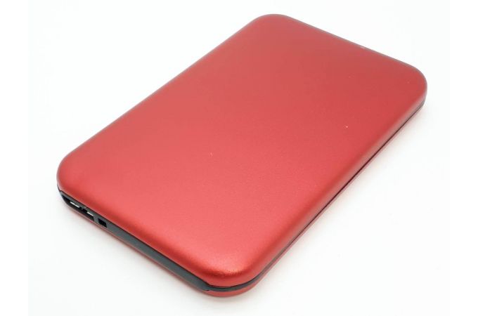 Кейс для HDD/SSD 2.5'' USB3.0 - SATA маталл (F2U3_Red)