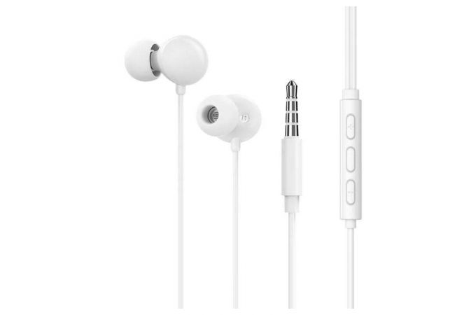 Наушники вакуумные проводные Samsung YJ (белый, пакет)