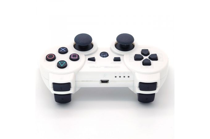 Геймпад беспроводной для Sony PlayStation 3 Орбита OT-PCG02 (Белый, Bluetooth)