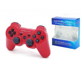 Геймпад беспроводной для Sony PlayStation 3 Орбита OT-PCG02 (Красный, Bluetooth)