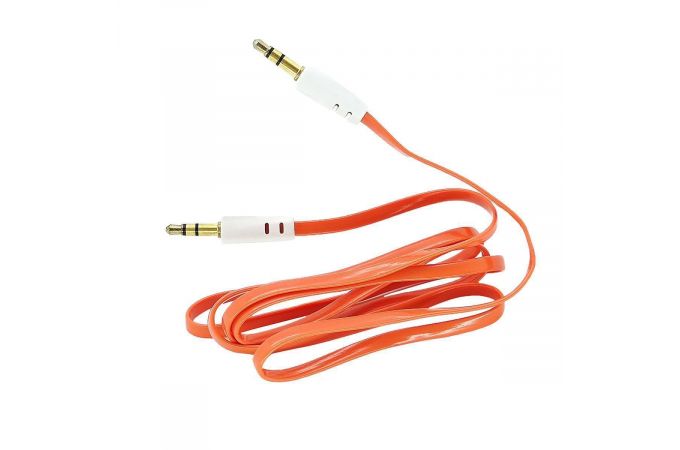 Кабель аудио AUX Орбита OT-AVC11 (Джек 3,5 мм на Джек 3,5 мм цвет) 1м (УПАКОВКА 10шт)