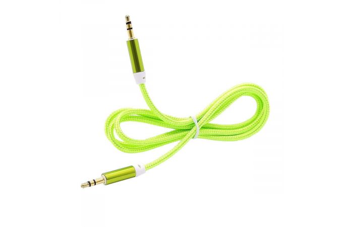 Кабель аудио AUX Орбита OT-AVC22 (Джек 3,5 мм на Джек 3,5 мм) 1м (УПАКОВКА 10шт)