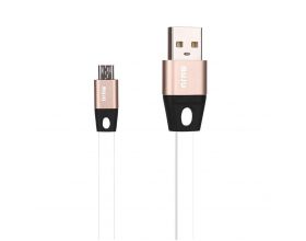 Кабель USB - MicroUSB MUJU MJ-25, 3A (белый) 1м
