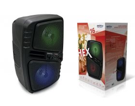 Портативная беспроводная колонка SmartBuy HEX, 16Вт, Bluetooth, MP3, FM-радио, микрофон (арт.SBS-5120)