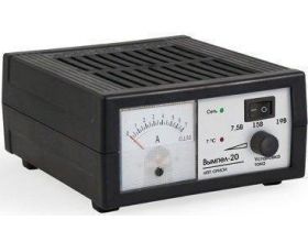 Зарядное устройство Вымпел-20 (2008) (автоматич, 0-6А, 6/12/18В, стрелочн. амперм)