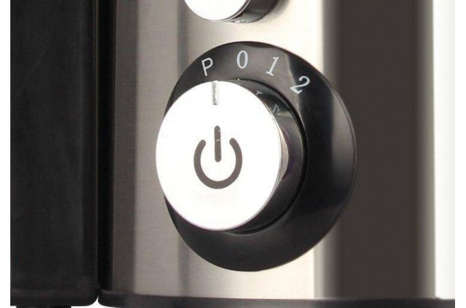 Соковыжималка CENTEK CT-1209 черный/сталь 600 Вт, 2скорости+puls, стакан 1л,