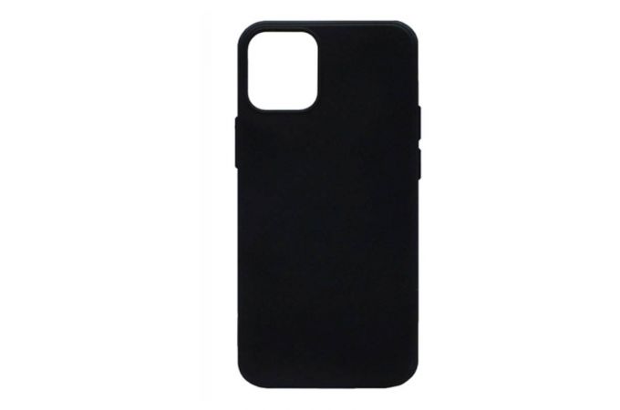 Чехол силиконовый для iPhone 14 (6,1) тонкий (черный)