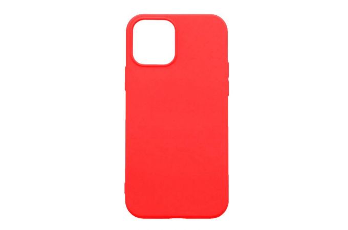 Чехол силиконовый для iPhone 14 (6,1) тонкий (красный)