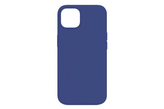 Чехол силиконовый для iPhone 14 Pro (6,1) тонкий (синий)