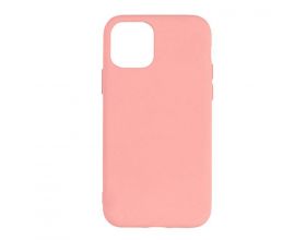 Чехол силиконовый для iPhone 14 Pro Max (6,7) тонкий (бледно-розовый)
