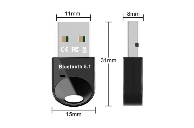 Bluetooth адаптер Орбита OT-PCB16 Белый (V5.1)