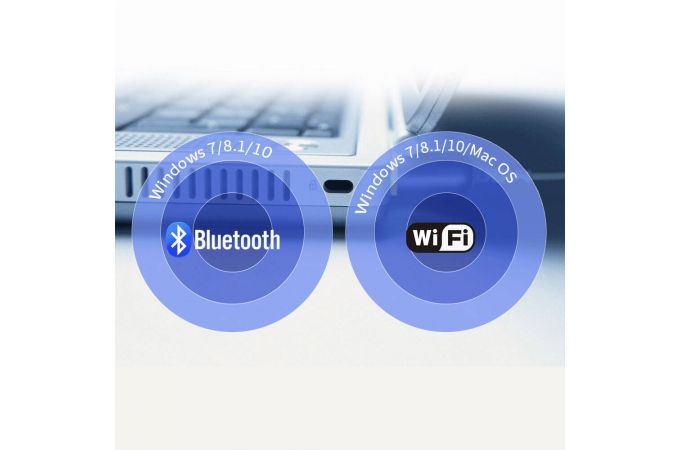 Bluetooth адаптер + Wi-Fi Орбита OT-PCB20 (v5.0 + 2.4/5ГГц 600Мбит)