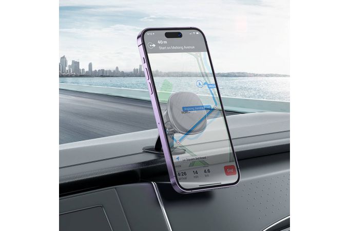 Держатель автомобильный для телефона BOROFONE BH103 Cloud magnetic car holder цвет черный