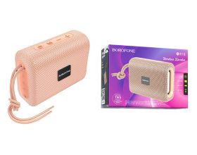 Портативная беспроводная колонка BOROFONE BR18 Encourage Sports BT speaker (розовый)