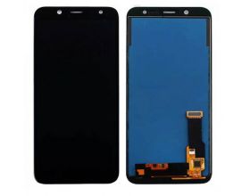 Дисплей для Samsung J600F Galaxy J6 (2018) Black в сборе с тачскрином, 100%