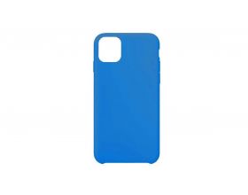 Чехол для iPhone 11 (6.1) Silicone Case Soft Touch (синий) 3