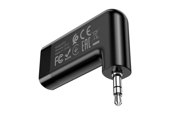 Bluetooth адаптер для автомагнитолы HOCO E53 AUX 3.5 mm вход