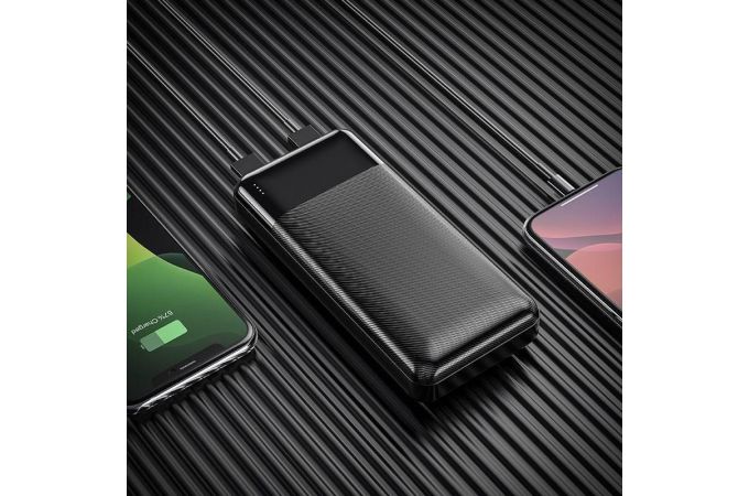 Универсальный дополнительный аккумулятор Power Bank HOCO J72A (20000 mAh) (черный)