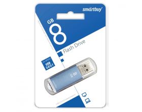 Флешка USB 2.0 Smartbuy 8 GB V-Cut Blue (SB8GBVC-B)