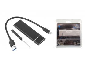 Кейс SSD Орбита OT-PCD06 M.2 (NGFF Key B / USB 3.1 Type-C) (черный)
