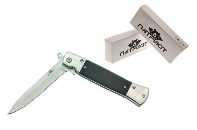 Нож складной Патриот PT-TRK83-1 Серебро (9/21.5см)