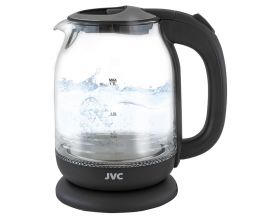 Чайник JVC JK-KE1510 серый 2200Вт, 1,8л, боросиликат. стекло, фильтр