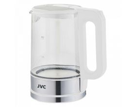 Чайник JVC JK-KE1520 белый 2200Вт, 1,7л, боросиликат. стекло, фильтр