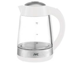 Чайник JVC JK-KE1705 белый 2200Вт, 1,7л, боросиликат. стекло, фильтр