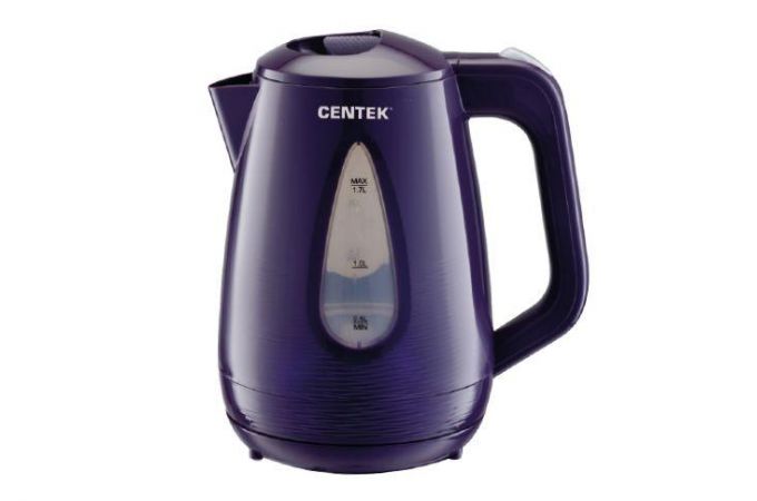 Чайник CENTEK CT-0048 фиолетовый 2200Вт, 1.8л, текстурированная отделка