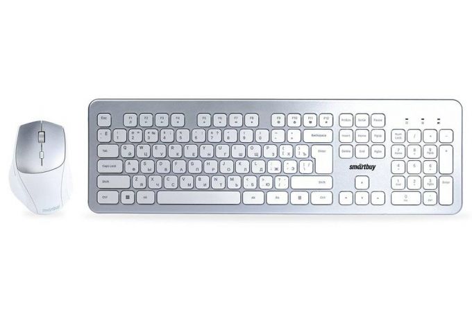 Комплект беспроводной Smartbuy 233616AG серебристо-белый  SBC-233616AG-SW
