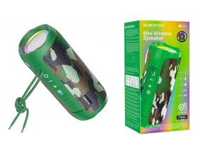 Портативная беспроводная колонка BOROFONE BR21 Sports BT (зеленый камуфляж)