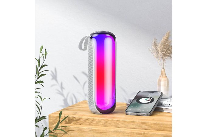 Портативная беспроводная колонка BOROFONE BR44 Sound dance sports BT speaker (серый)