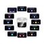 Наушники вакуумные беспроводные HOCO EW88 Rampino True wireless ANC noise reduction BT headset (белый)