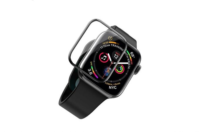 Защитное стекло дисплея Apple Watch 44 mm curved high-definition silk screen HOCO