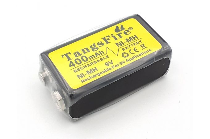 Аккумулятор TangsFire "Крона" (9V, 400mAh Ni-MH)