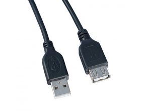 Кабель USB 2.0 удлинитель PERFEO USB2.0 A вилка - А розетка, длина 1 м. (U4502)