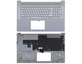 Клавиатура для ноутбука HP 17-CN 17-CP топкейс серый