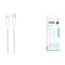 Кабель USB Type-C - Lightning BOROFONE BX117 Source (белый) 1м